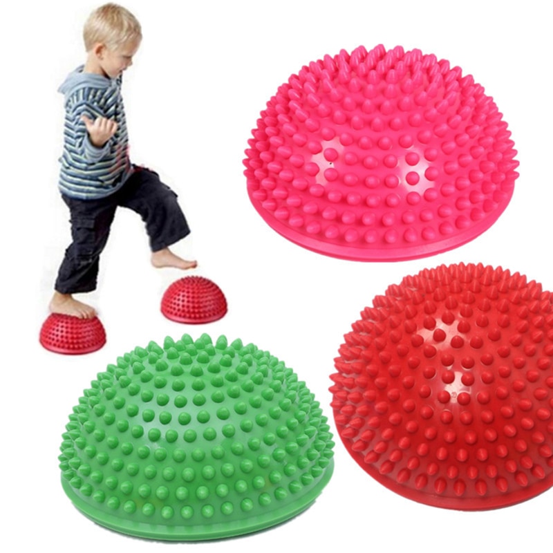 Inflatable Balancing Half Ball Yoga Exercise Tool