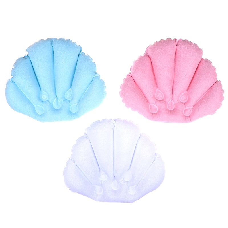 Inflatable Bath Pillow Suction Bathtub Cushion