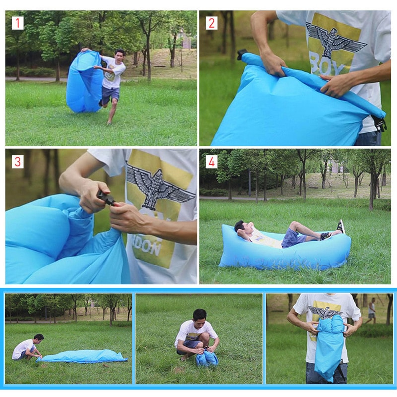 Inflatable Beach Chair Portable Air Sofa Inflatable Beach Chair Portable Air Sofa