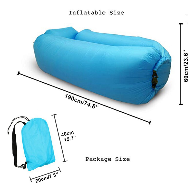 Inflatable Beach Lounger Portable Sofa