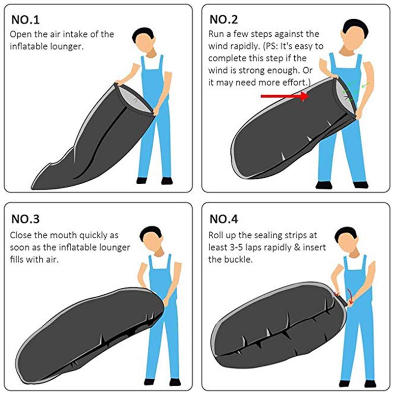 Inflatable Beach Lounger Portable Sofa