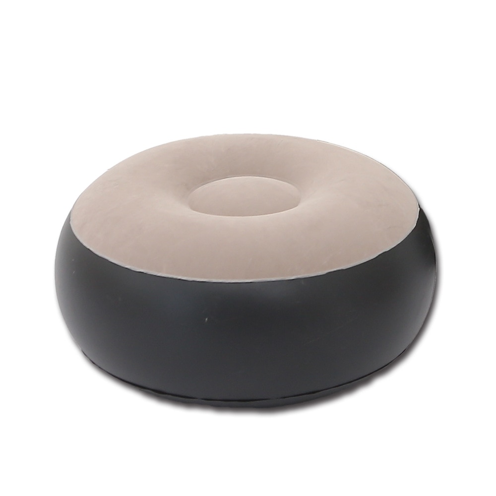 Inflatable Bean Bag Chair with Stool
