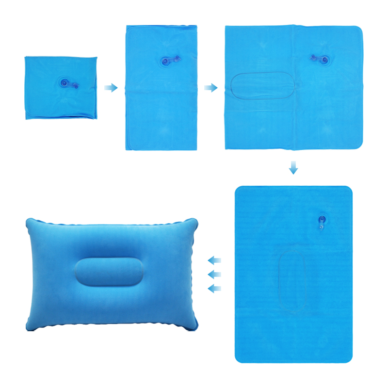 Inflatable Blow Up Pillow for Camping
