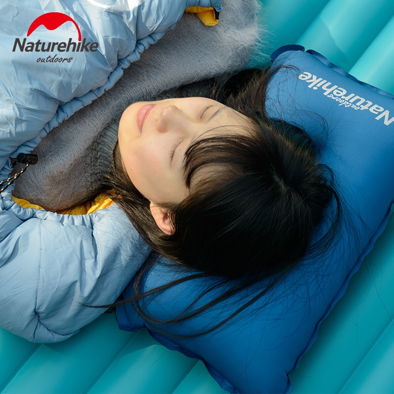 Inflatable Camping Pillow Travel Headrest Inflatable Camping Pillow Travel Headrest