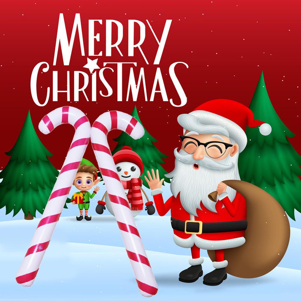 Inflatable Candy Canes Christmas Decor (2Pcs) Inflatable Candy Canes Christmas Decor (2Pcs)