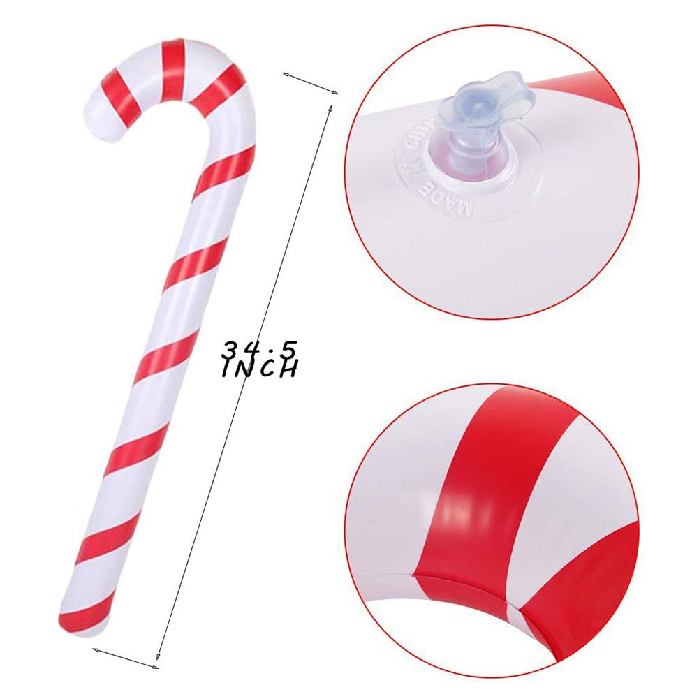 Inflatable Candy Canes Christmas Decor (2Pcs) Inflatable Candy Canes Christmas Decor (2Pcs)