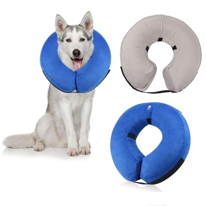 Inflatable Dog Neck Pillow Cone