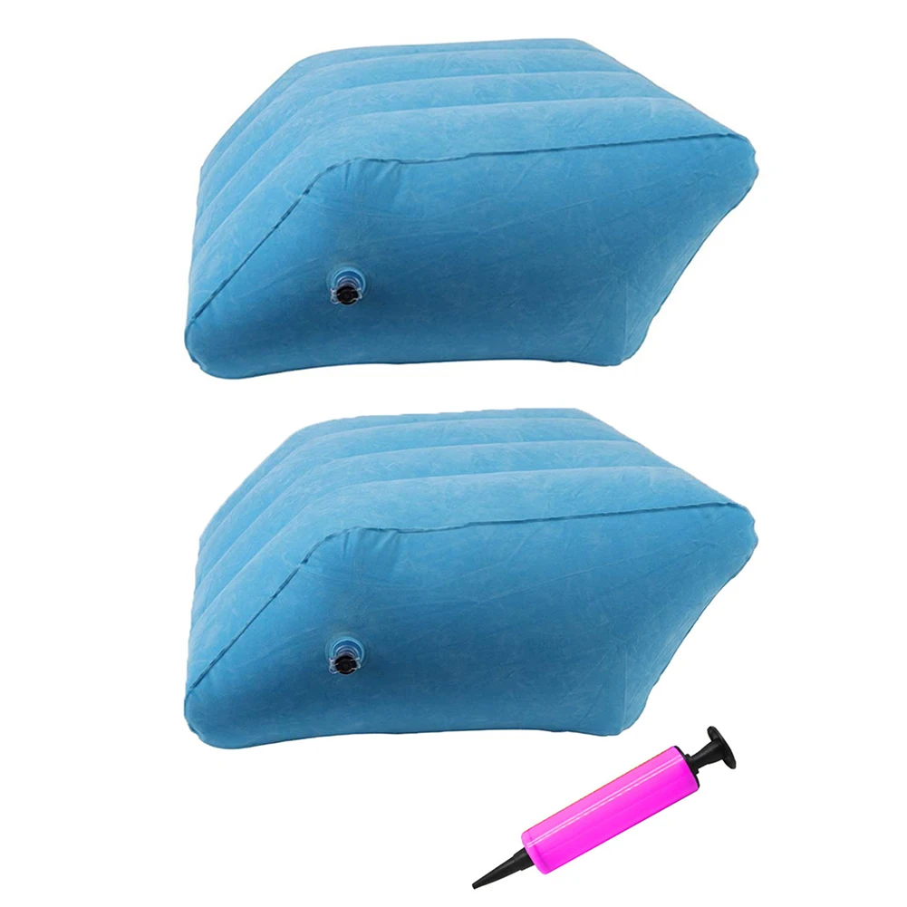 Inflatable Elevation Wedge Memory Foam Leg Foot Raiser Pillow Support Cushion Massage Support Body Pillow for pregnant