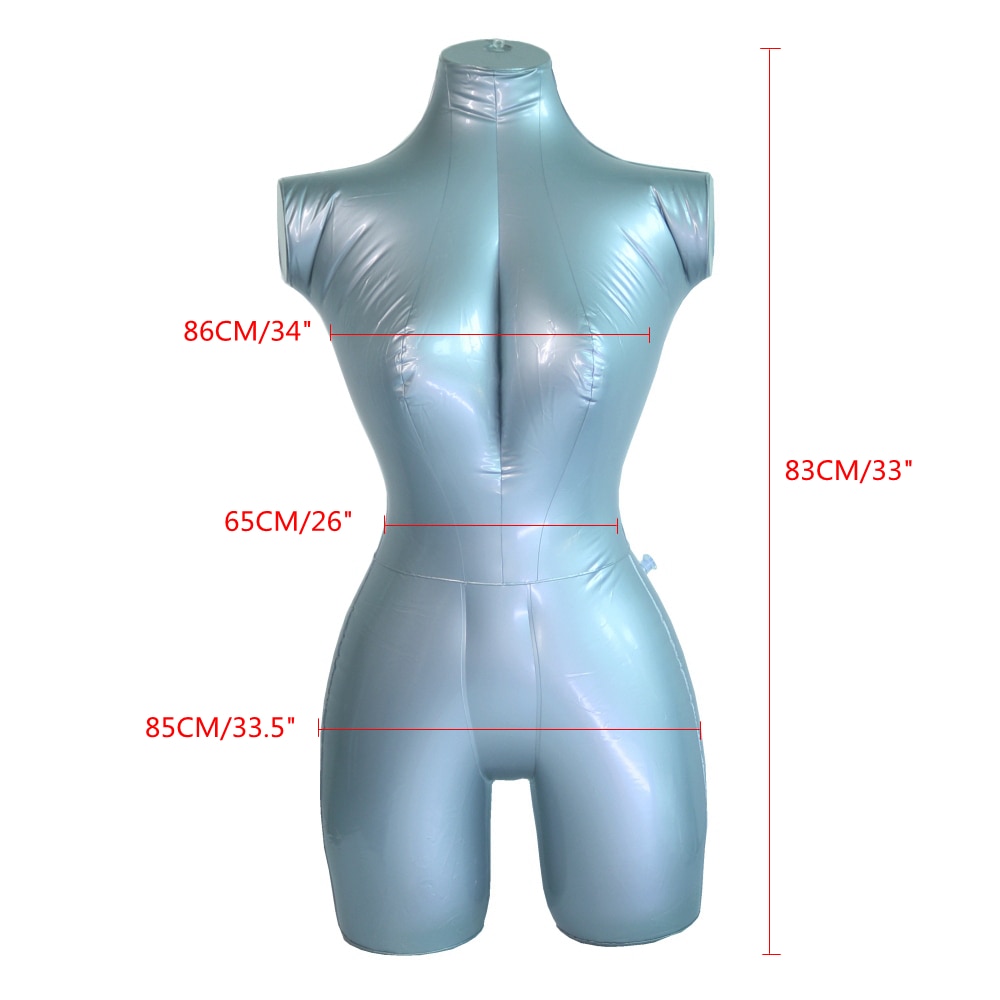 Inflatable Female Torso Mannequin