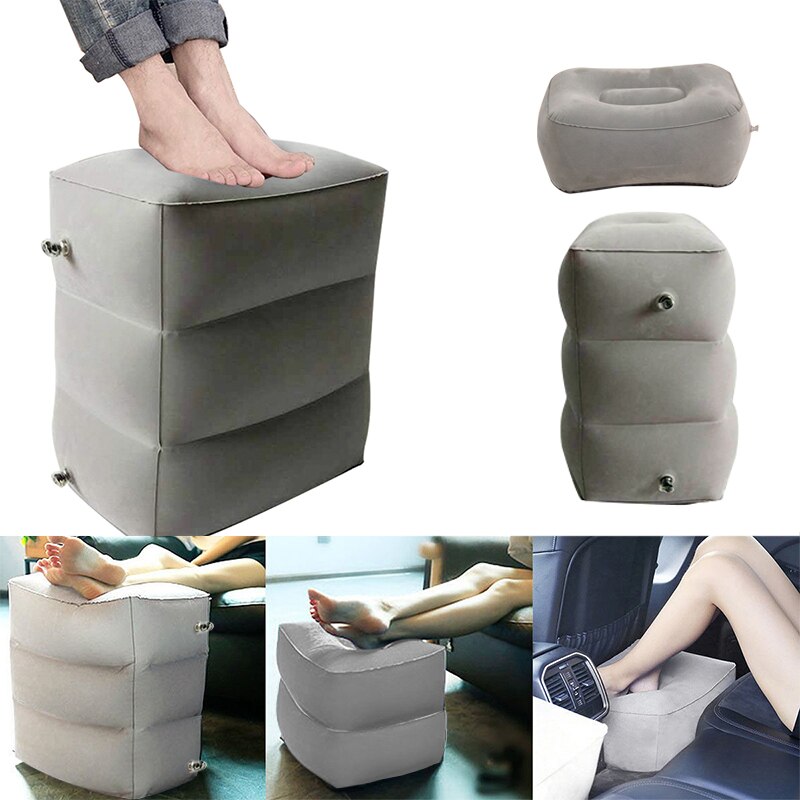 Inflatable Footstool Travel Cushion