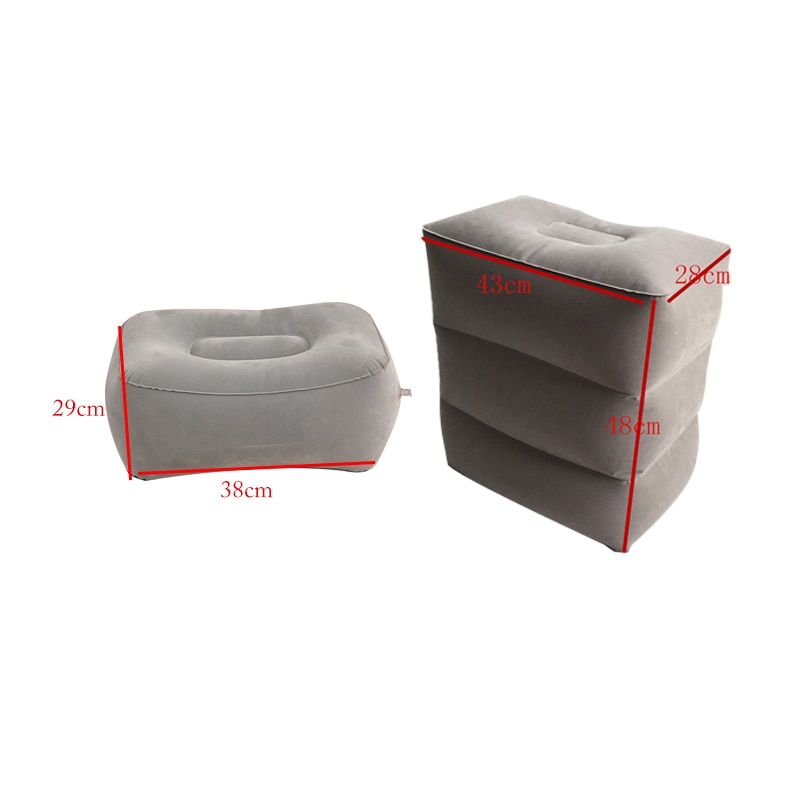 Inflatable Footstool Travel Cushion