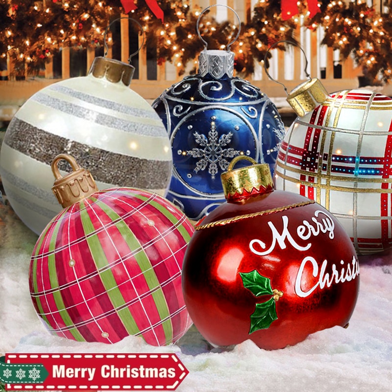 Inflatable Giant Christmas Ball Ornament Inflatable Giant Christmas Ball Ornament