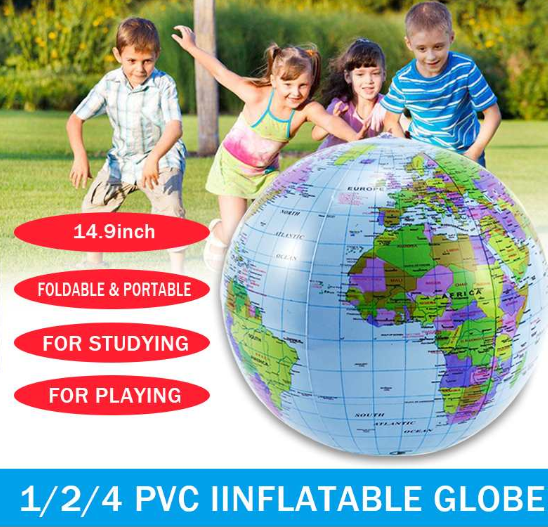 Inflatable Globe Large Ball Toy Inflatable Globe Large Ball Toy