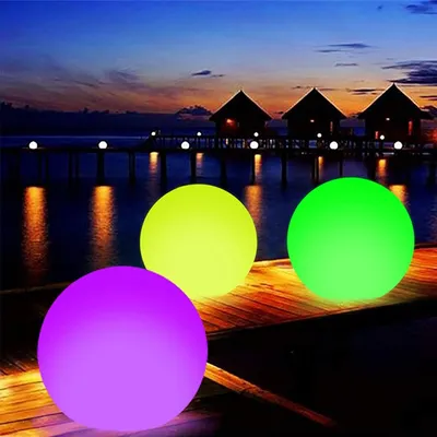Inflatable Light Up Beach Ball