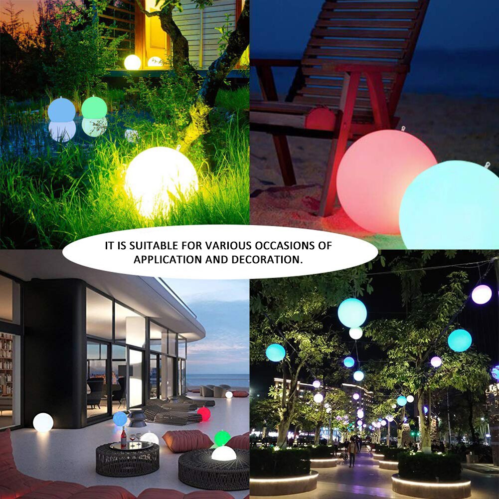 Inflatable Light Up Beach Ball