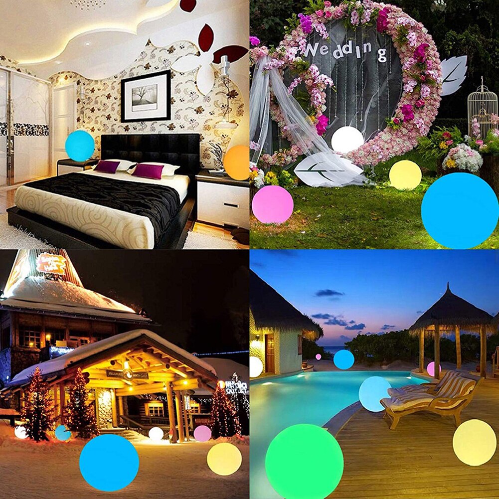 Inflatable Light Up Beach Ball