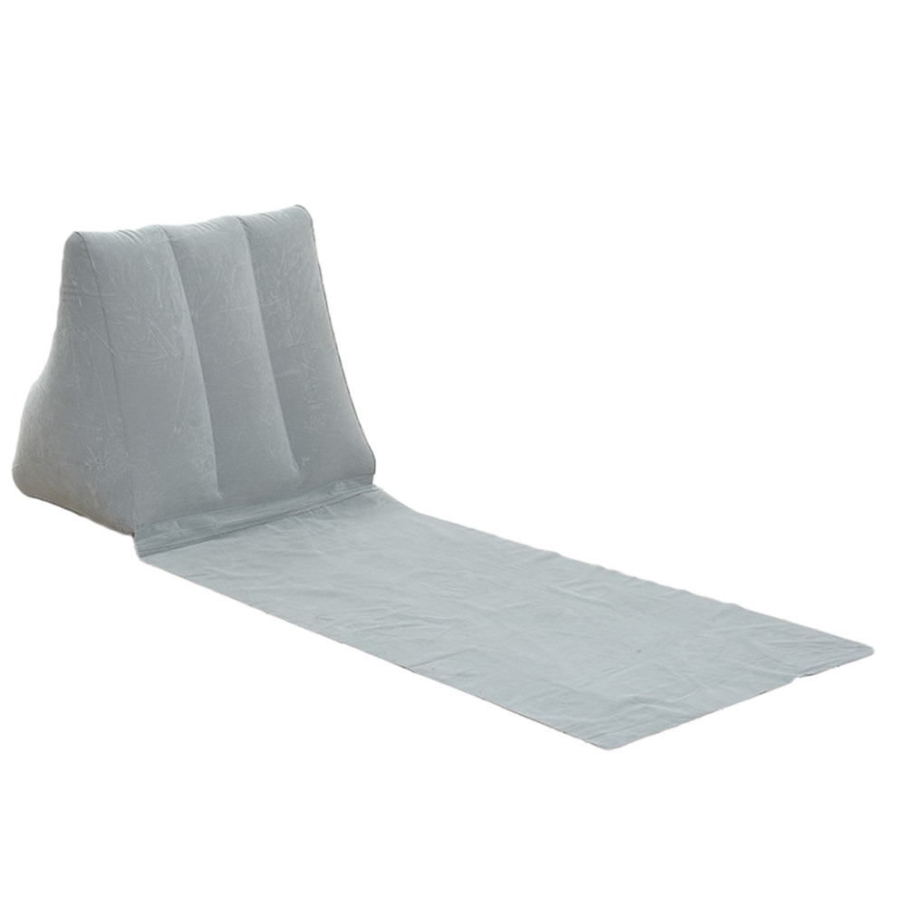 Inflatable Lounger Beach Mat with Backrest