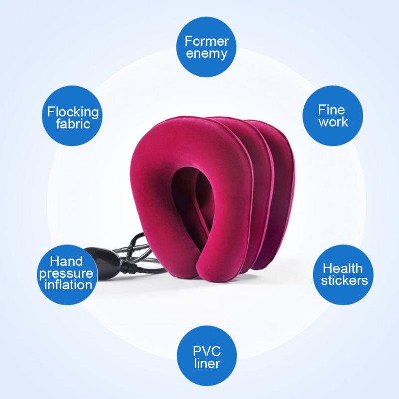 Inflatable Neck Pillow Travel Brace