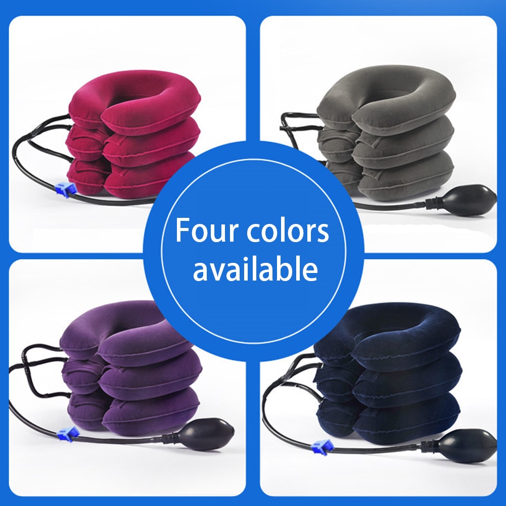 Inflatable Neck Pillow Travel Brace