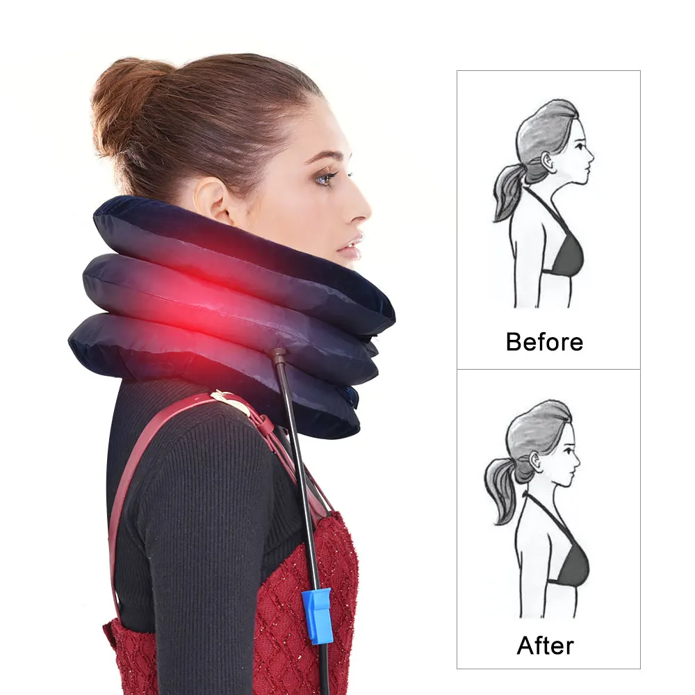 Inflatable Neck Stretcher for Pain Relief