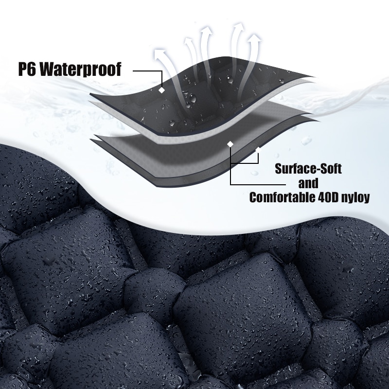 Inflatable Outdoor Sleeping Pad Inflatable Outdoor Sleeping Pad