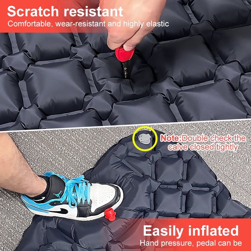 Inflatable Outdoor Sleeping Pad Inflatable Outdoor Sleeping Pad