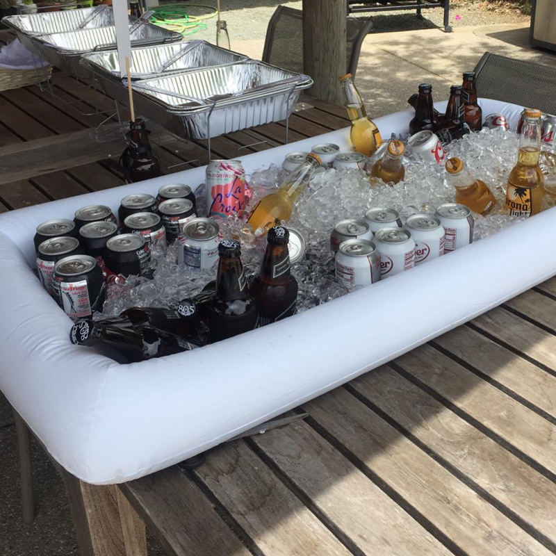 Inflatable Pool Cooler for Drinks Inflatable Pool Cooler for Drinks