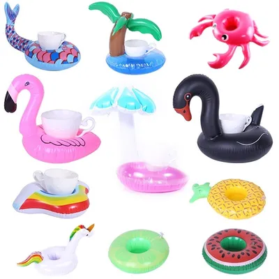 Inflatable Pool Drink Floater Inflatable Pool Drink Floater
