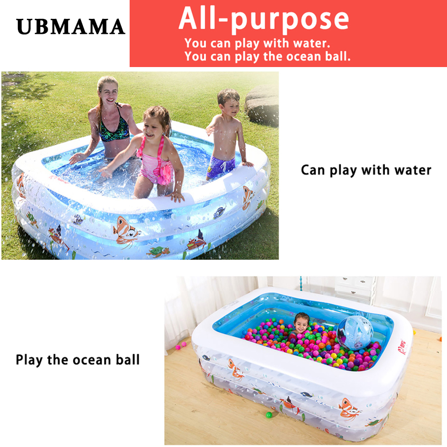 Inflatable Pool Portable Paddling Bath Inflatable Pool Portable Paddling Bath