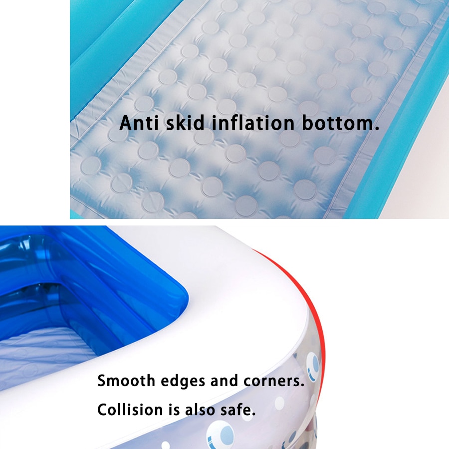 Inflatable Pool Portable Paddling Bath Inflatable Pool Portable Paddling Bath