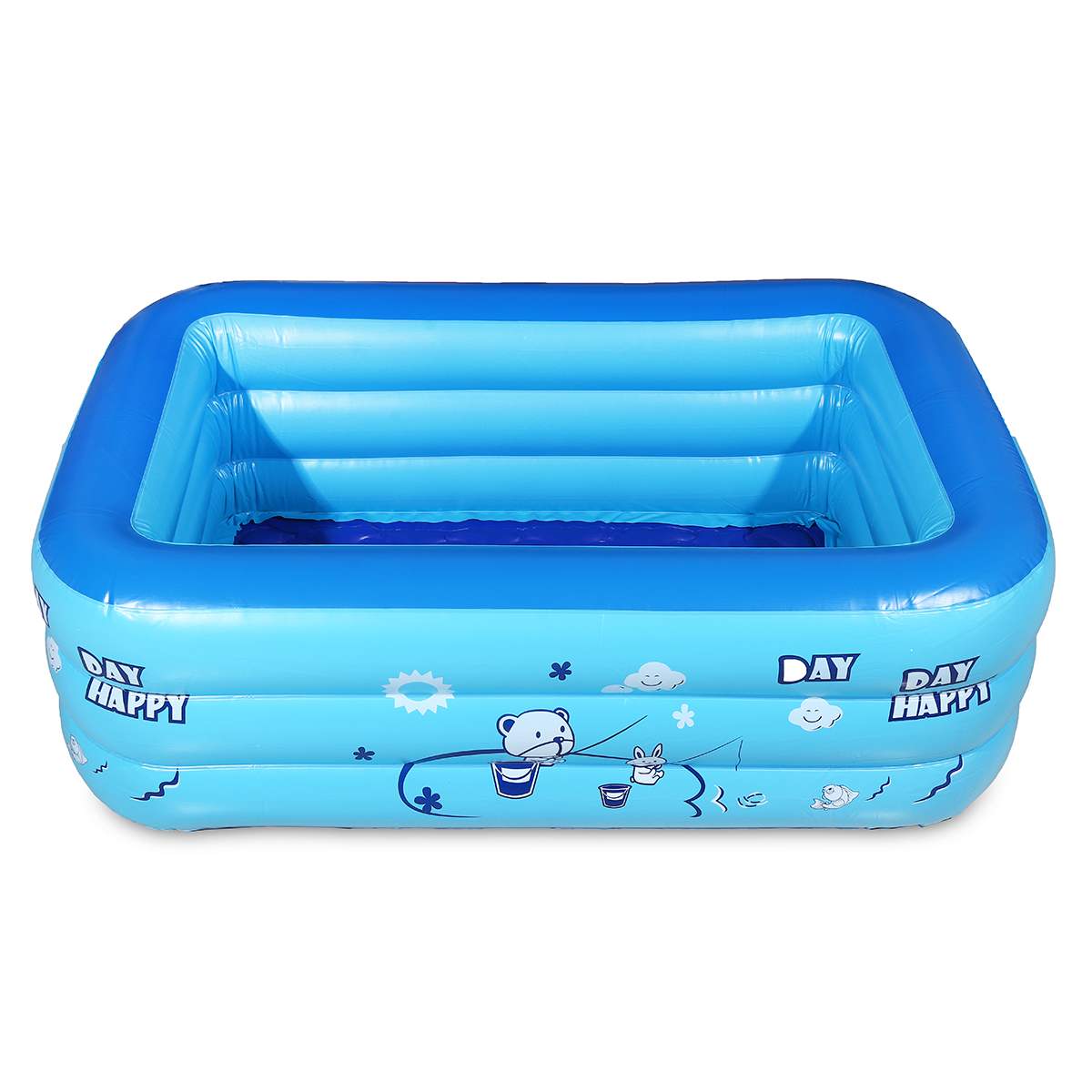 Inflatable Rectangular Kiddie Pool Inflatable Rectangular Kiddie Pool