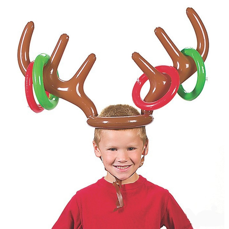Inflatable Reindeer Antler Ring Toss Game Inflatable Reindeer Antler Ring Toss Game