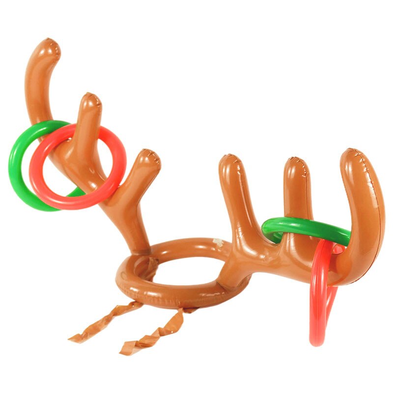 Inflatable Reindeer Ring Toss Game