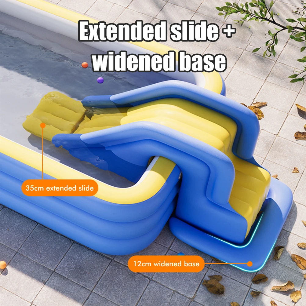 Inflatable Slide Inflatable Slide Compact Inflatable Climbing Wall Slide Park Outdoor Fun for Kids