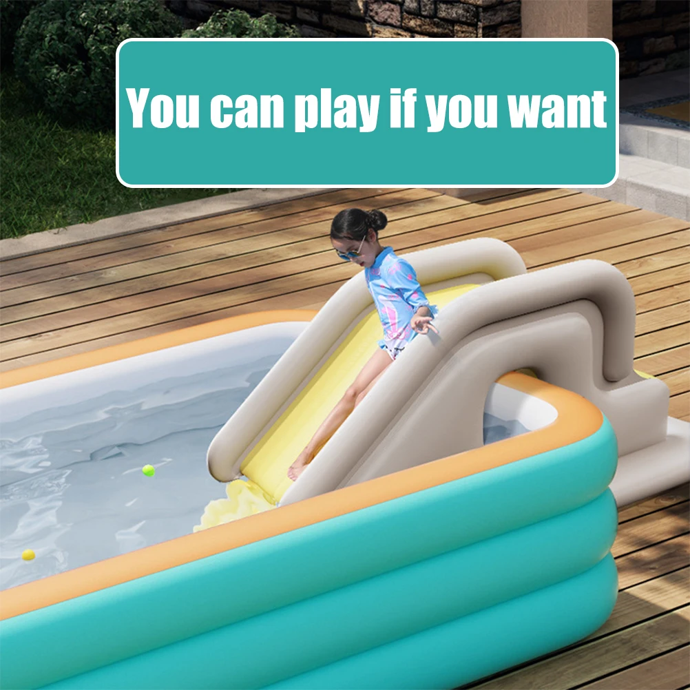 Inflatable Slide Inflatable Slide Compact Inflatable Climbing Wall Slide Park Outdoor Fun for Kids