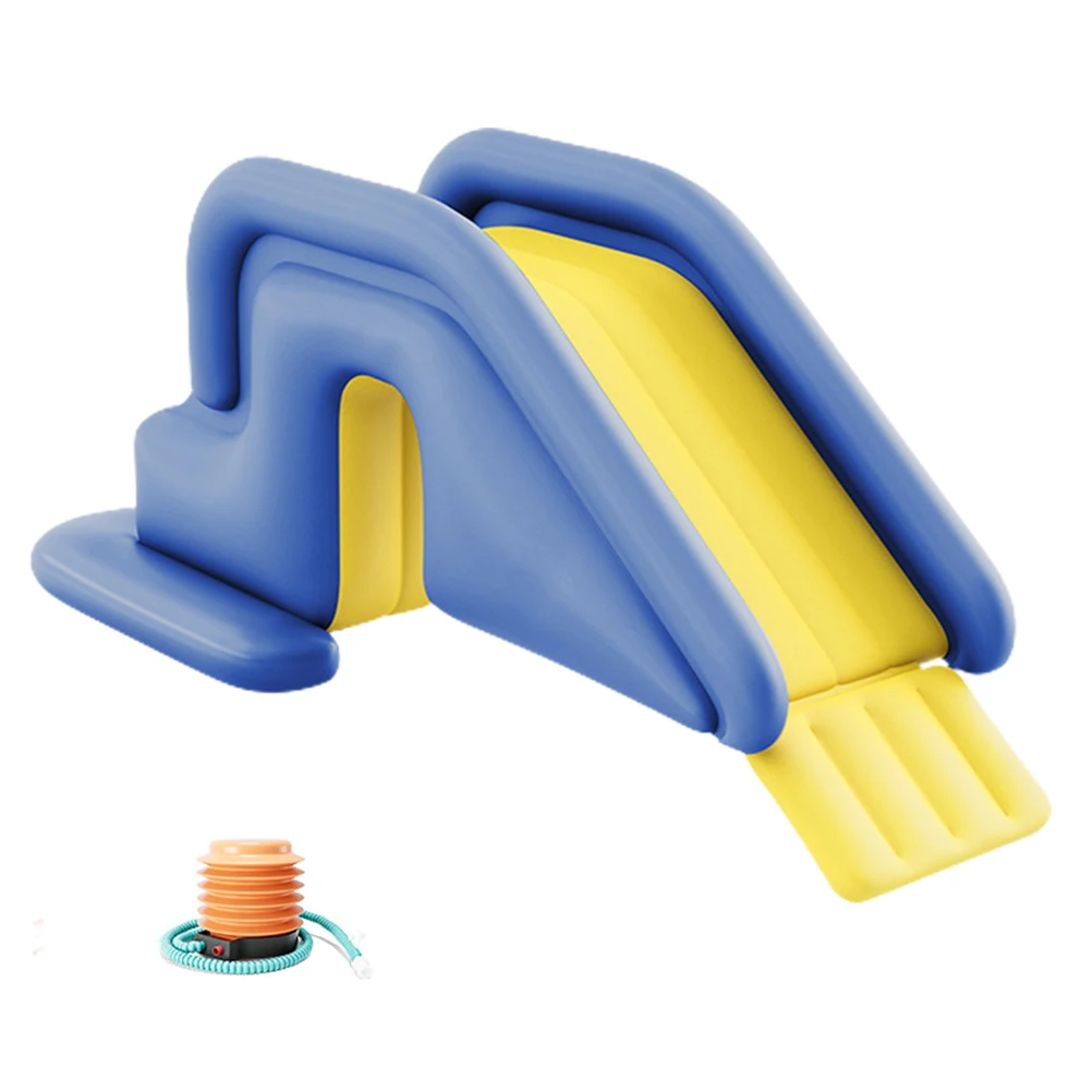 Inflatable Slide Inflatable Slide Compact Inflatable Climbing Wall Slide Park Outdoor Fun for Kids