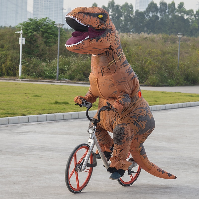 Inflatable T Rex Costume for Halloween Party Inflatable T Rex Costume for Halloween Party