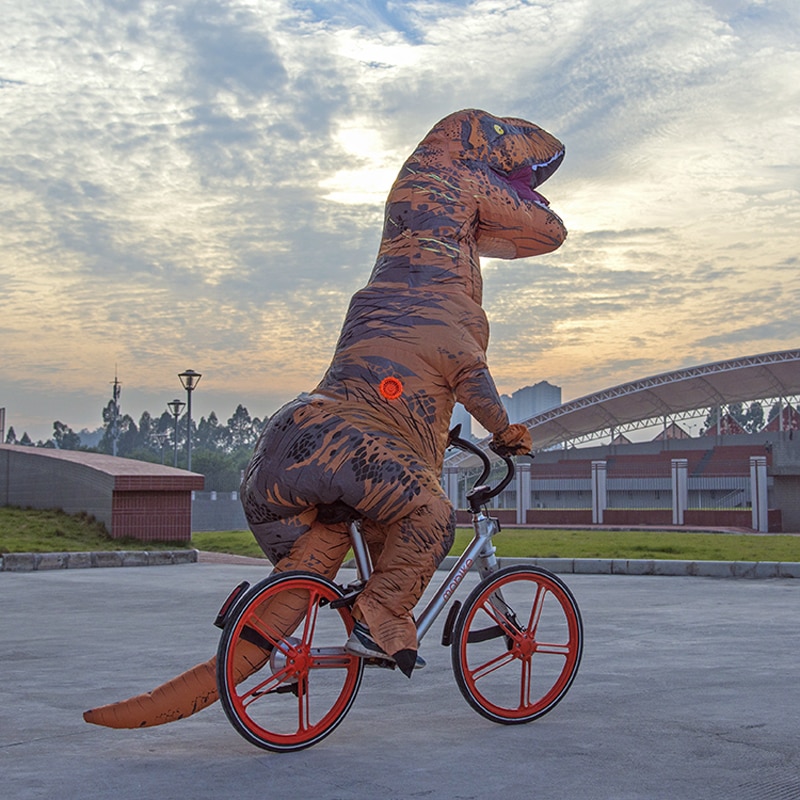 Inflatable T Rex Costume for Halloween Party Inflatable T Rex Costume for Halloween Party
