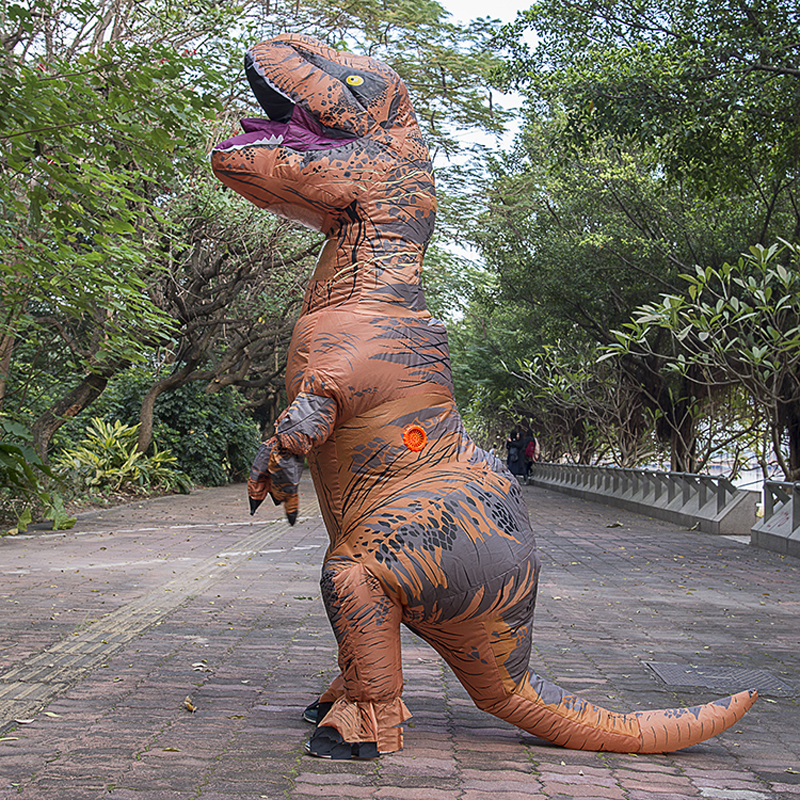 Inflatable T Rex Costume for Halloween Party Inflatable T Rex Costume for Halloween Party
