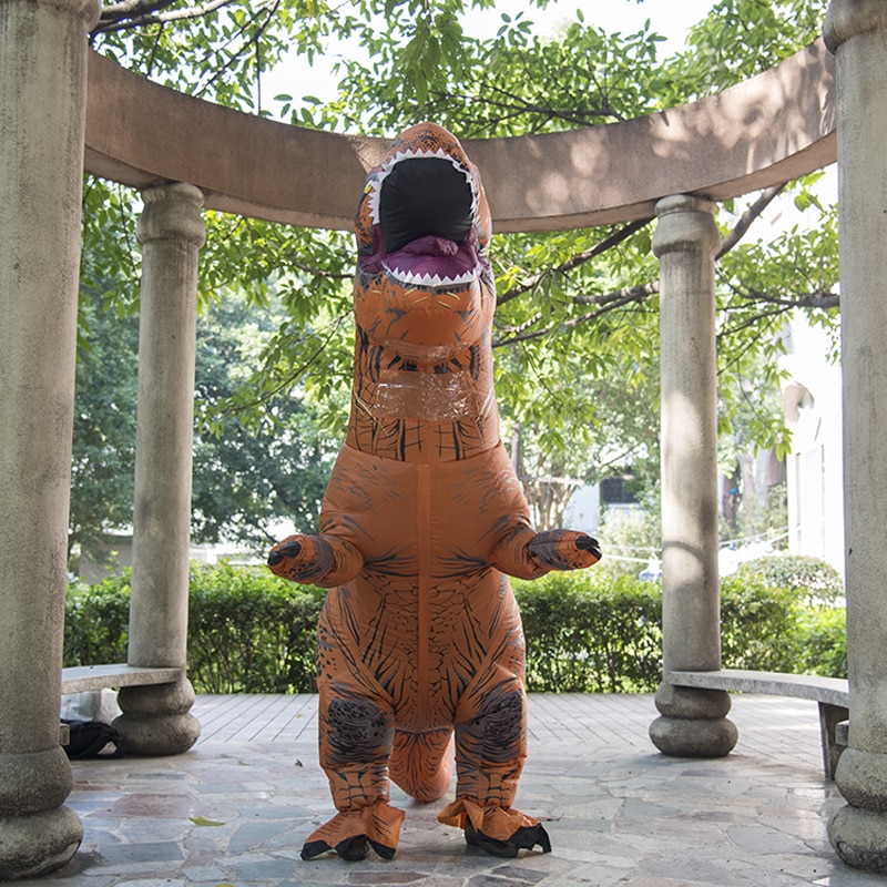 Inflatable T Rex Costume for Halloween Party Inflatable T Rex Costume for Halloween Party