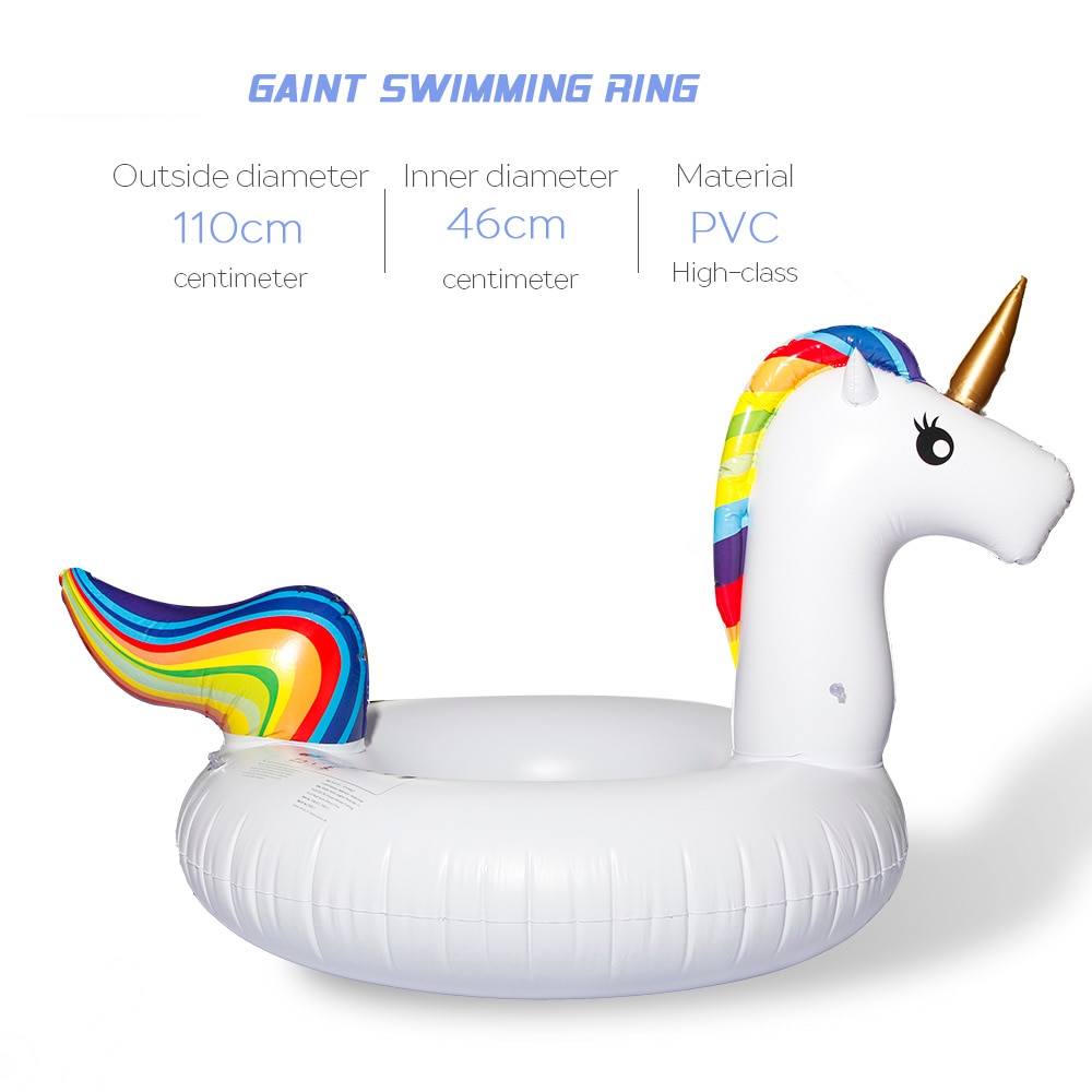 Inflatable Unicorn Swim Ring Inflatable Unicorn Swim Ring