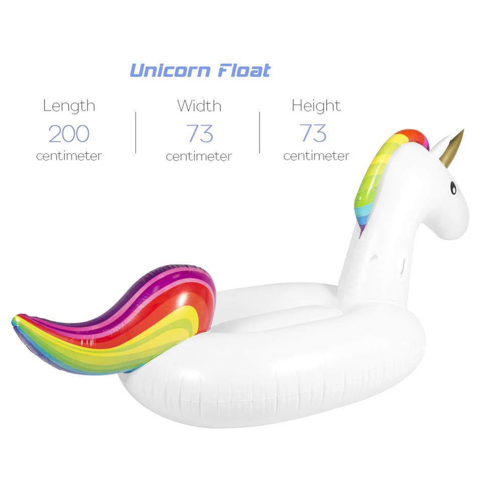 Inflatable Unicorn Swim Ring Inflatable Unicorn Swim Ring