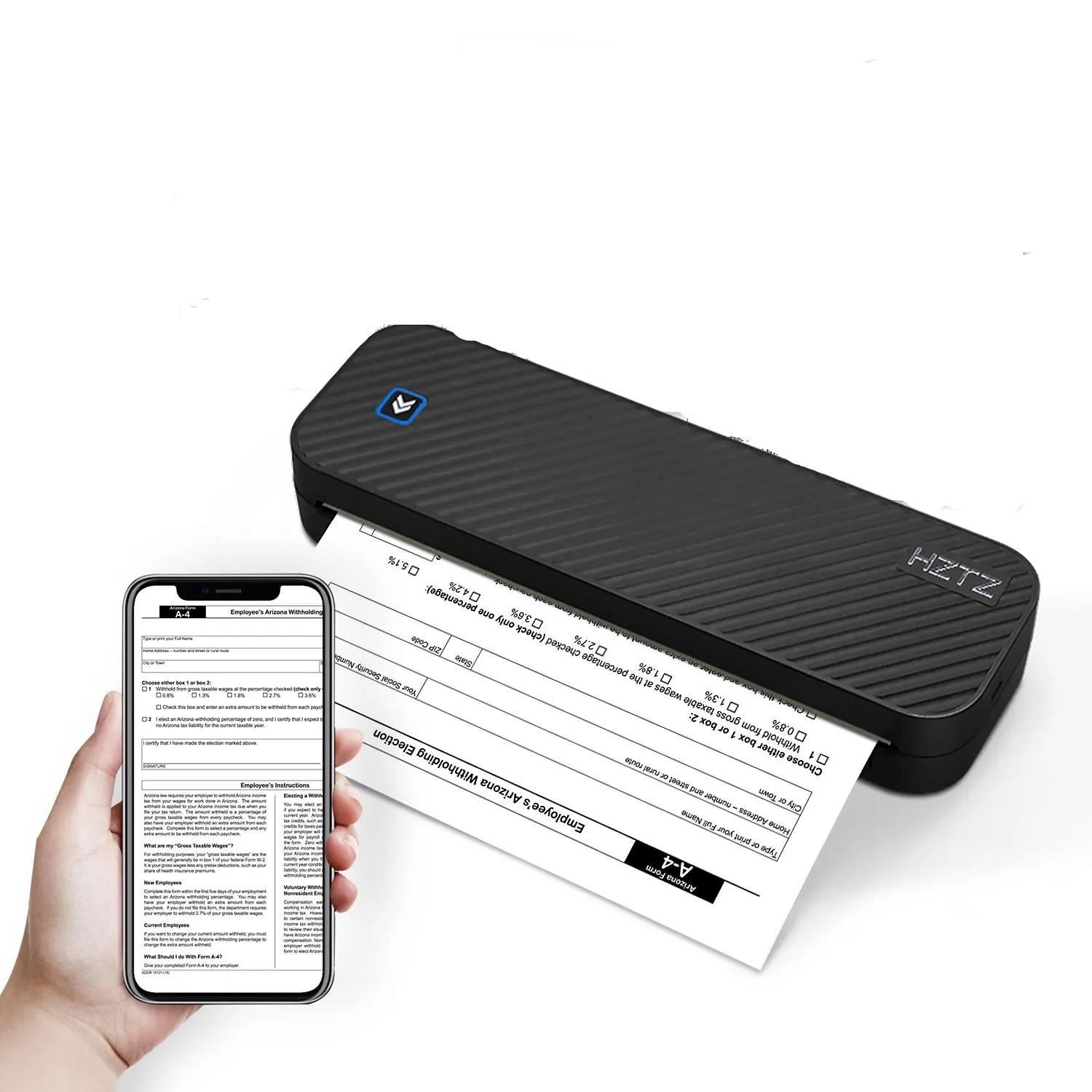 Inkless Portable A4 Thermal Printer Bluetooth PDF Excel Word Document Printing Machine Paper Roll For Office Work Home Inkless Portable A4 Thermal Printer Bluetooth PDF Excel Word Document Printing Machine Paper Roll For Office Work Home