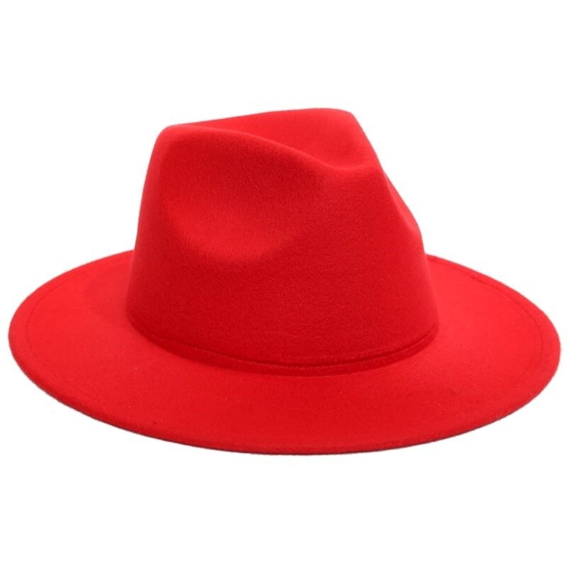 Inner Lining Leopard Print Fedora Hat