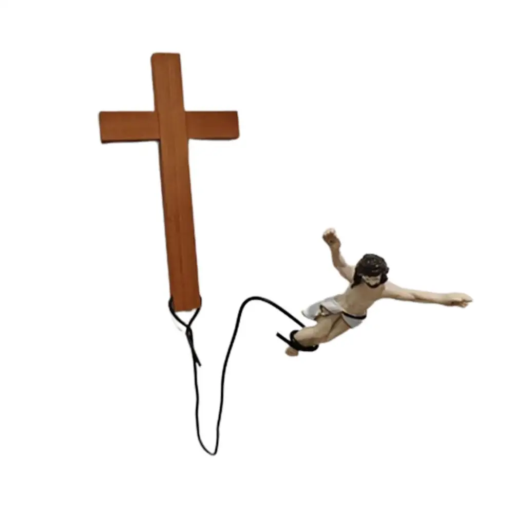 Innovative Decor Bungee Jumping For Jesus Christ Figure Religious Art Pieces Resin Crafts Ffor Home Decor Innovative Decor Bungee Jumping For Jesus Christ Figure Religious Art Pieces Resin Crafts Ffor Home Decor
