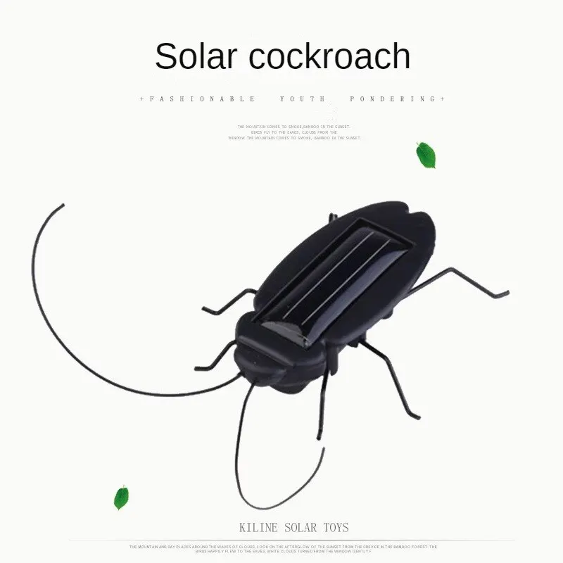 Innovative Quirky Solar Powered Science Cockroach Toy