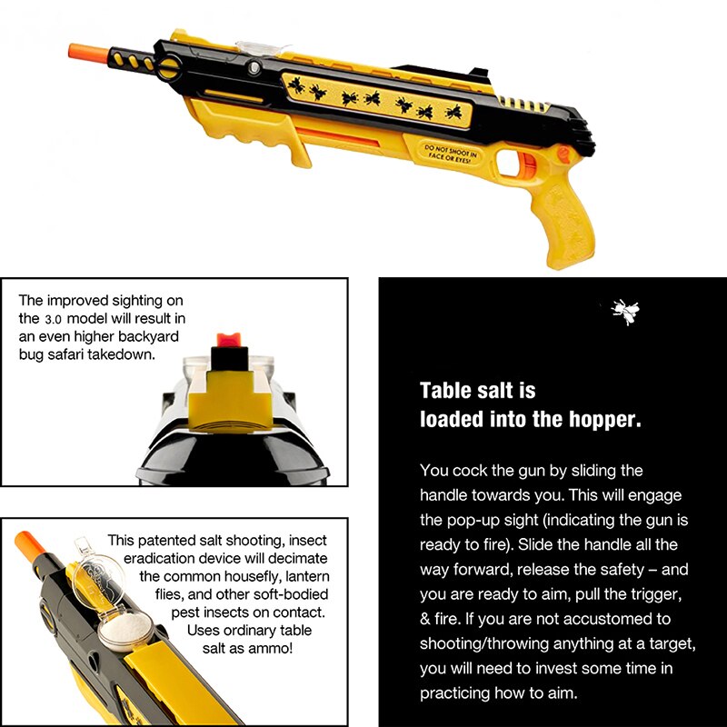 Insect Eradication Salt Gun 3.0