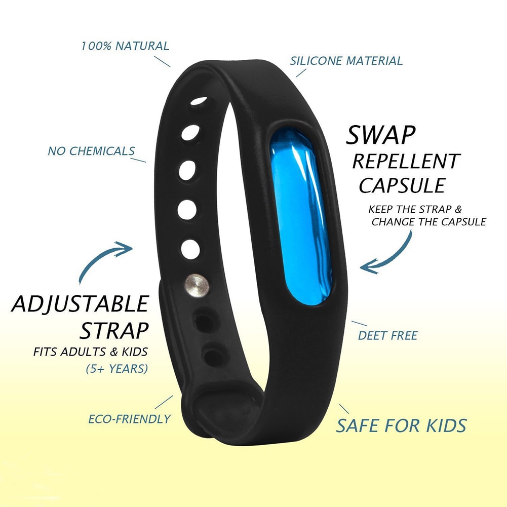 Insect Repellent Bracelets Bugs Control (5Pcs) Insect Repellent Bracelets Bugs Control (5Pcs)