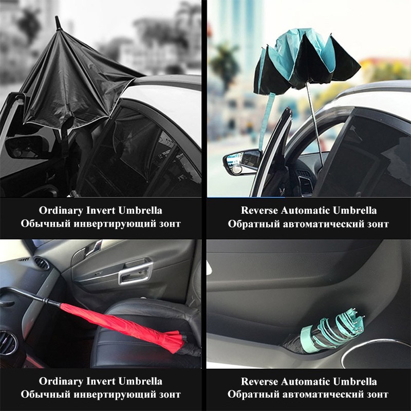 Inside Out Umbrella Folding Reversible