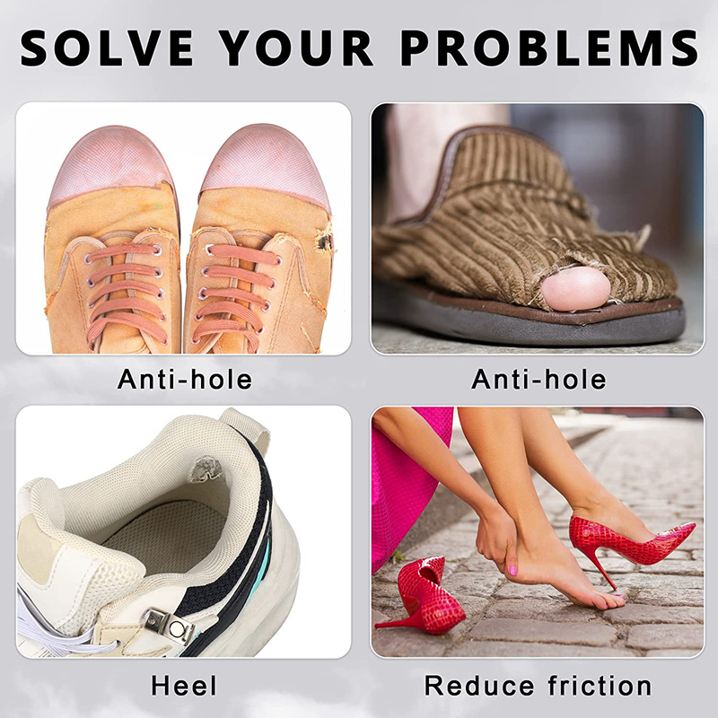 Insoles Heel Repair Subsidy Sticky Shoes Hole In Cobbler Sticker Back Sneaker Lined With Anti-Wear After Heels Stick